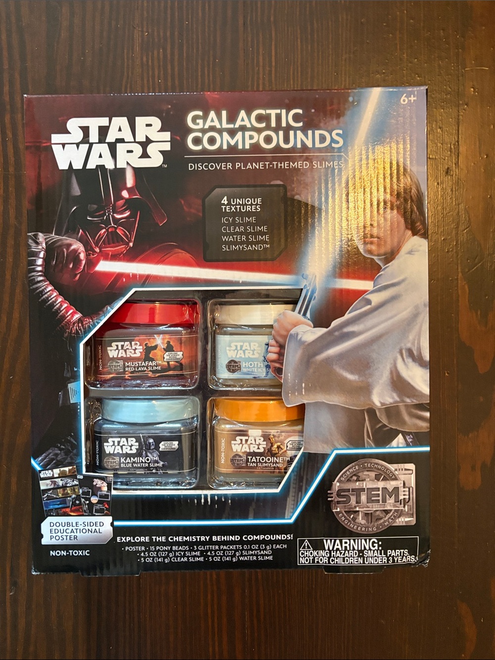 Star Wars Galactic Compounds Slime Kit - Disney Store Exclusive , Sealed - NIB